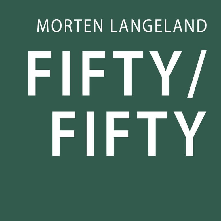 Omslag Fifty/Fifty av Morten Langeland (Lydbok)