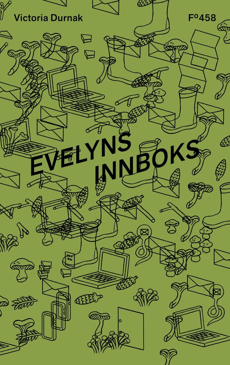 Omslag Evelyns innboks av Victoria Durnak (Innbundet)