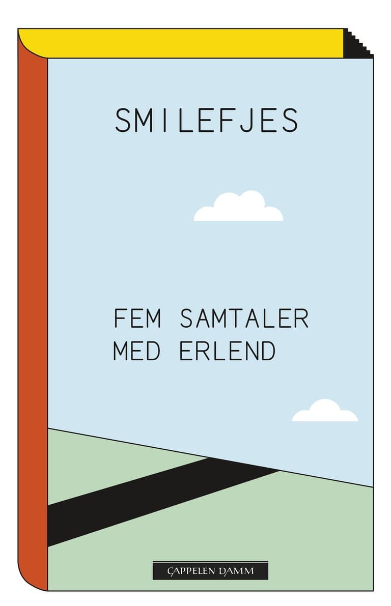 Omslag Smilefjes av Marit Eikemo, Anders Heger, Kim Hiorthøy, Erlend Loe og Finn Skårderud (Heftet)