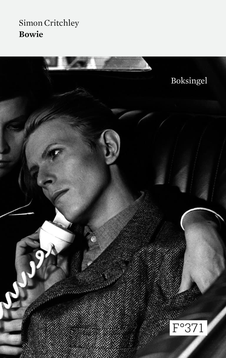 Omslag Bowie av Simon Critchley (Heftet)