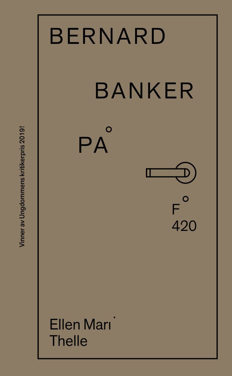 Omslag Bernard banker på av Ellen Mari Thelle (Heftet)