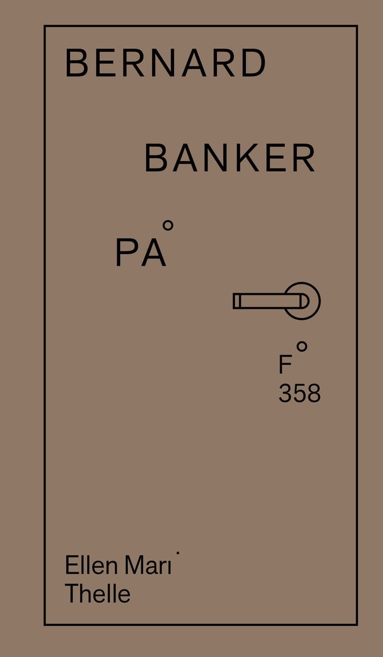 Omslag Bernard banker på av Ellen Mari Thelle (Innbundet)