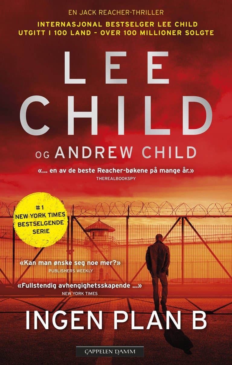 Omslag Ingen plan B av Lee Child (Innbundet)