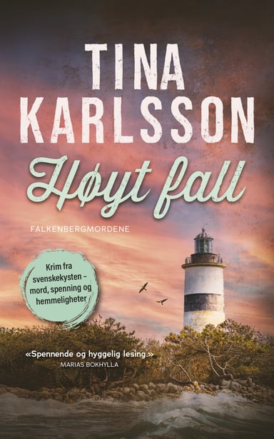 Omslag av "Høyt fall"