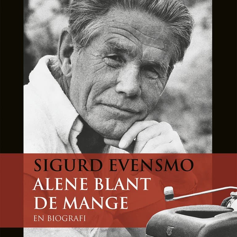 Omslag Sigurd Evensmo - Alene blant de mange av Stian Bromark og Halvor Finess Tretvoll (Lydbok)