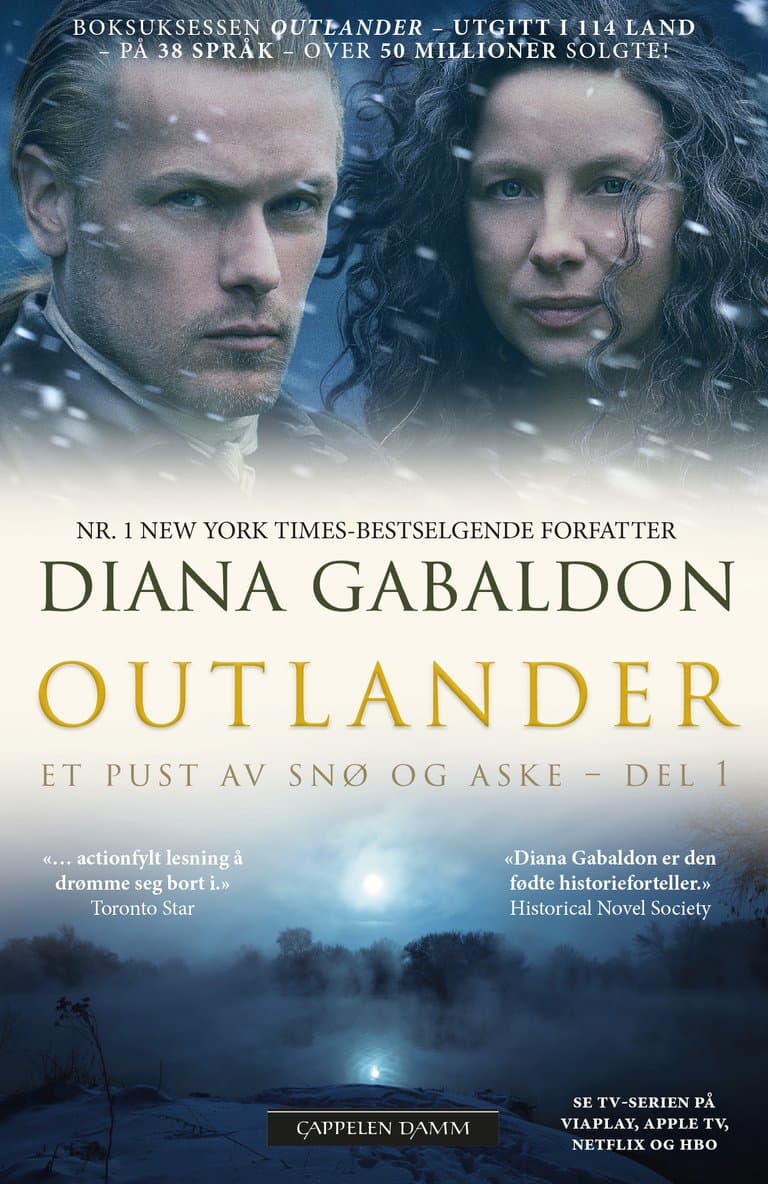 Omslag Et pust av snø og aske – del 1 av Diana Gabaldon (Heftet)