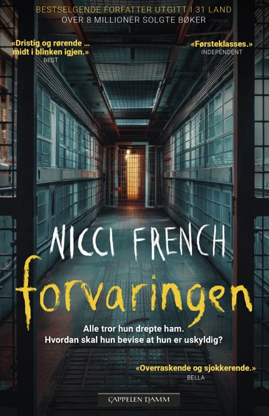Omslag av "Forvaringen"