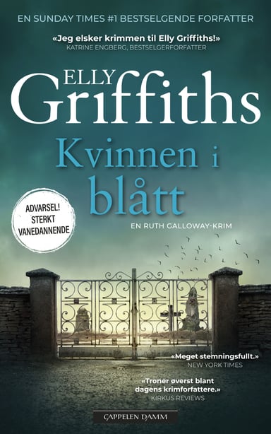 Omslag av "Kvinnen i blått"