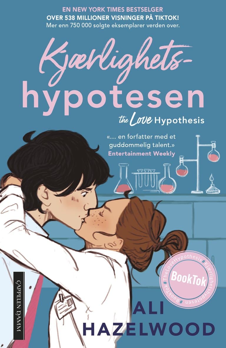 Omslag Kjærlighetshypotesen av Ali Hazelwood (Ebok)