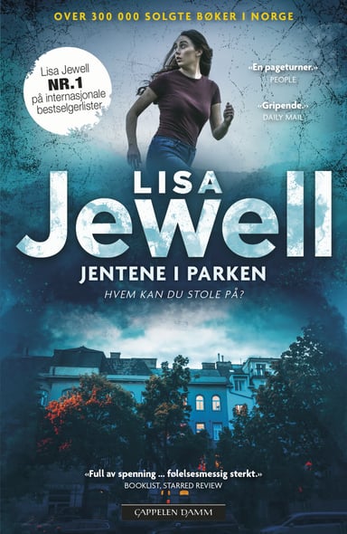 Omslag av "Jentene i parken"