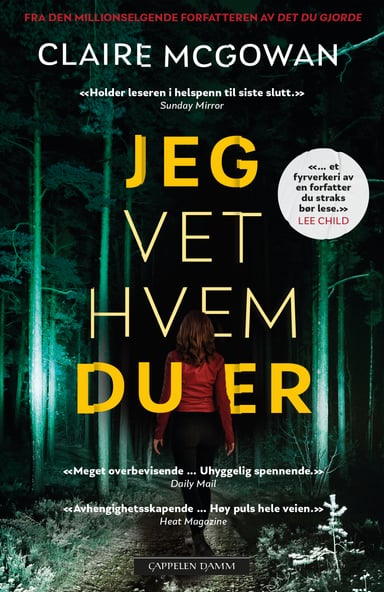 Omslag av "Jeg vet hvem du er"