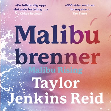 Omslag av "Malibu brenner"