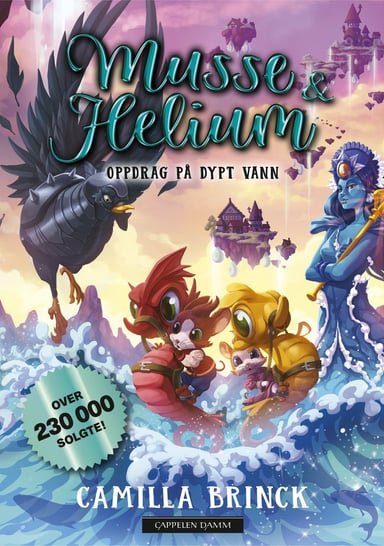Omslag av "Musse & Helium 8 - Oppdrag på dypt vann"