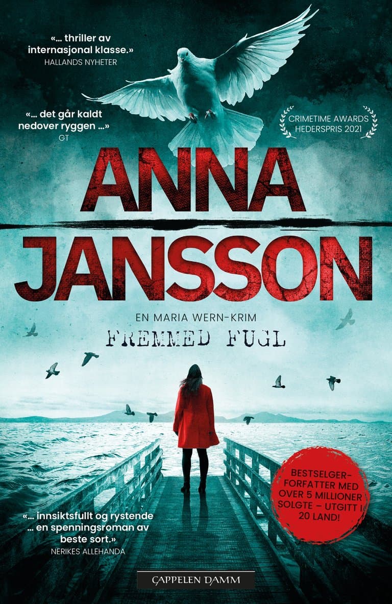 Omslag Fremmed fugl av Anna Jansson (Heftet)