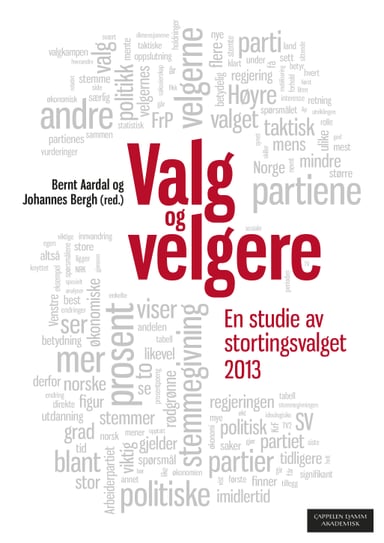 Omslag av "Valg og velgere. En studie av stortingsvalget 2013"