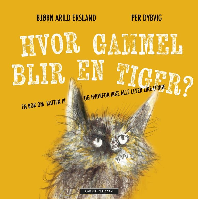 Omslag Hvor gammel blir en tiger? av Bjørn Arild Ersland (Ebok)