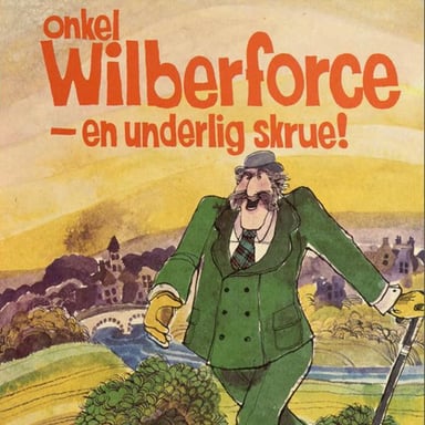 Omslag av "Onkel Wilberforce - en underlig skrue"