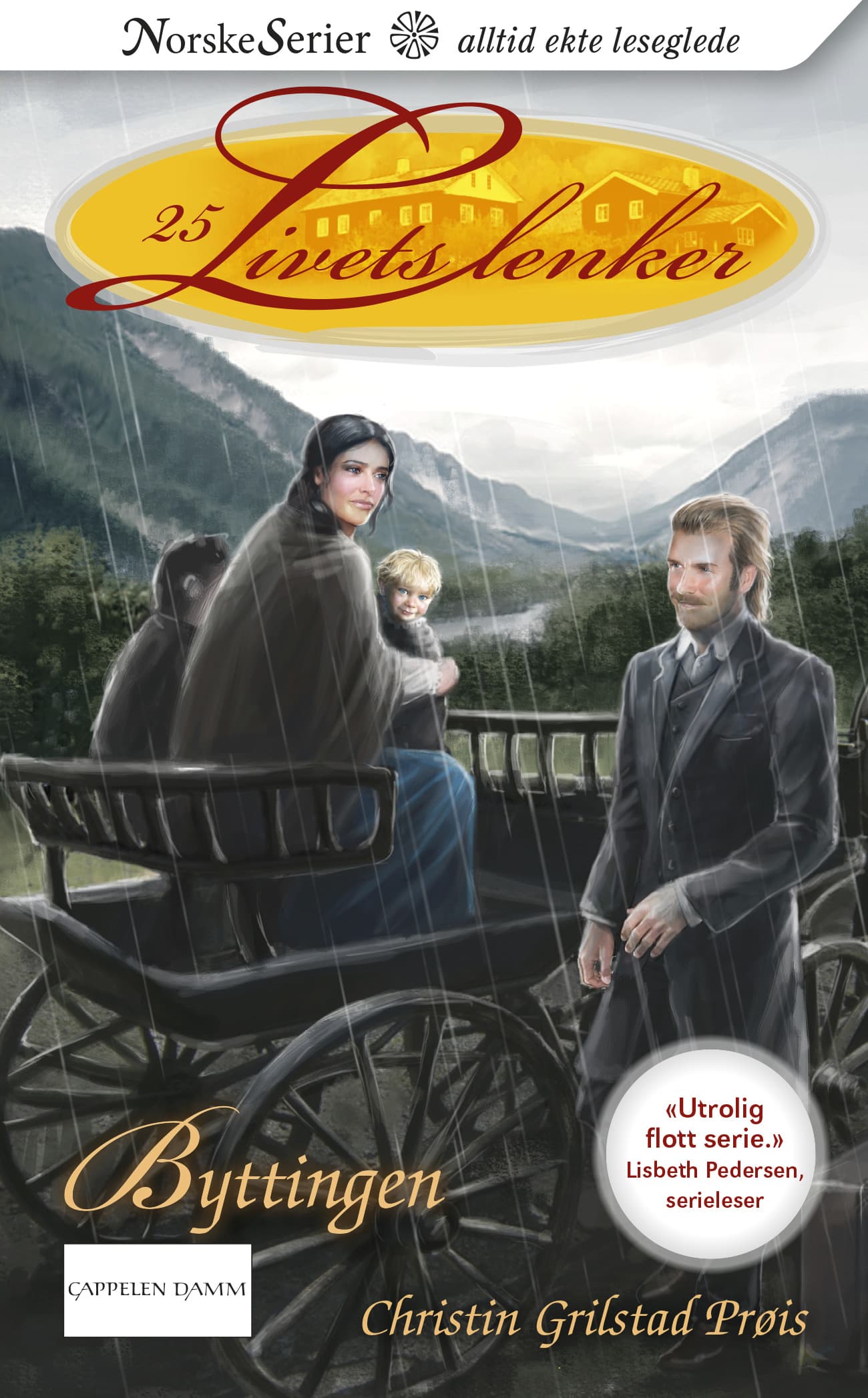 Omslag Byttingen av Christin Grilstad Prøis (Ebok)