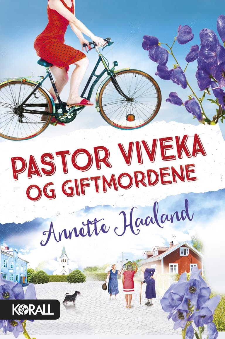 Omslag Pastor Viveka og giftmordene av Annette Haaland (Innbundet)