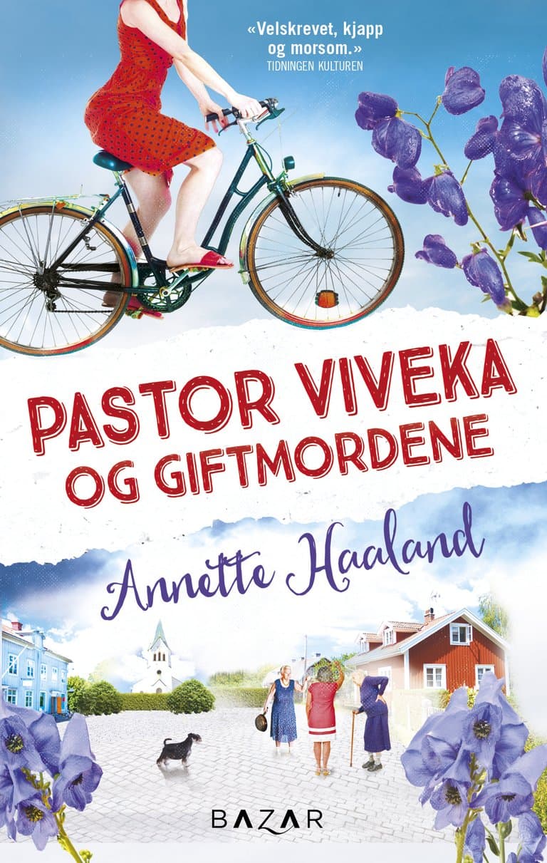 Omslag Pastor Viveka og giftmordene av Annette Haaland (Heftet)