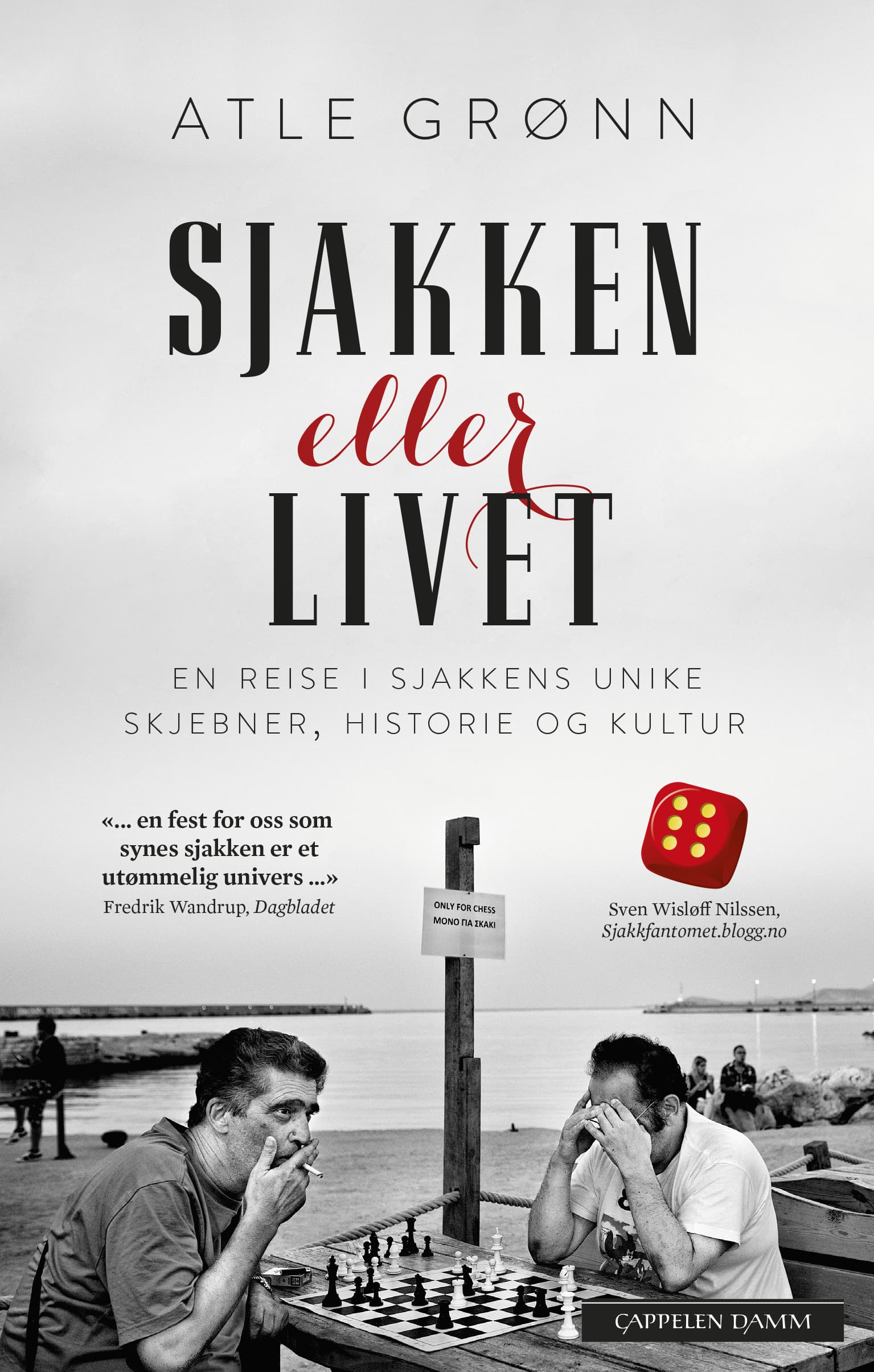 Omslag Sjakken eller livet av Atle Grønn (Innbundet)