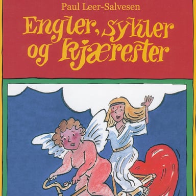 Omslag av "Engler, sykler og kjærester"