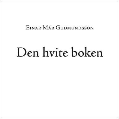 Omslag av "Den hvite boken"