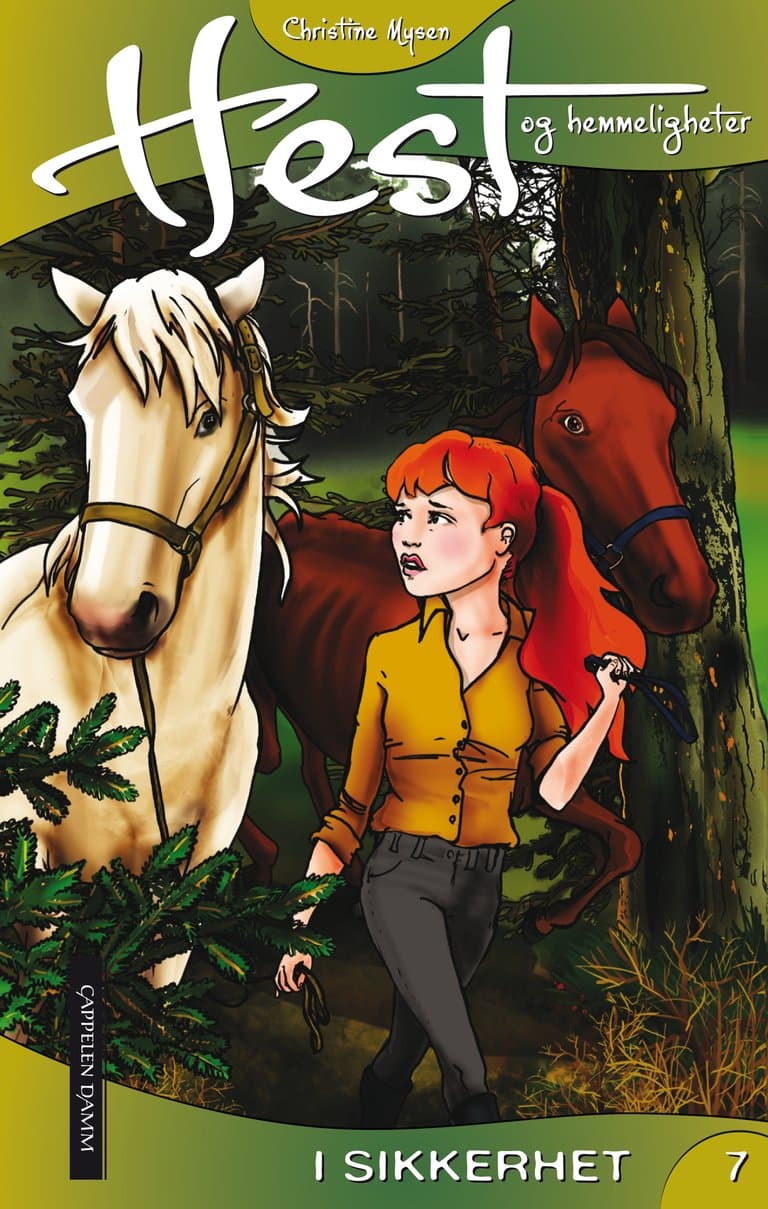 Omslag Hest og hemmeligheter 7: I sikkerhet av Christine Mysen (Ebok)