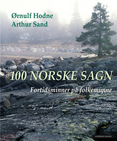 Omslag av "100 norske sagn"