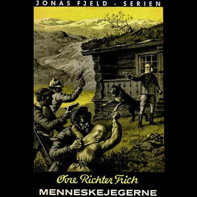 Omslag av "Menneskejegerne"