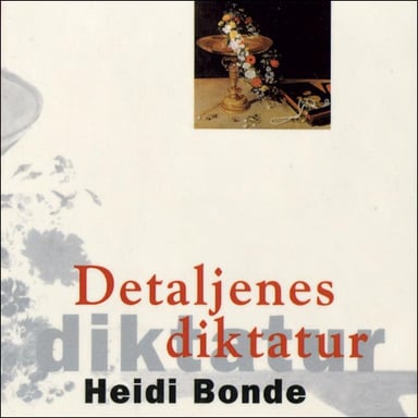 Omslag av "Detaljenes diktatur"