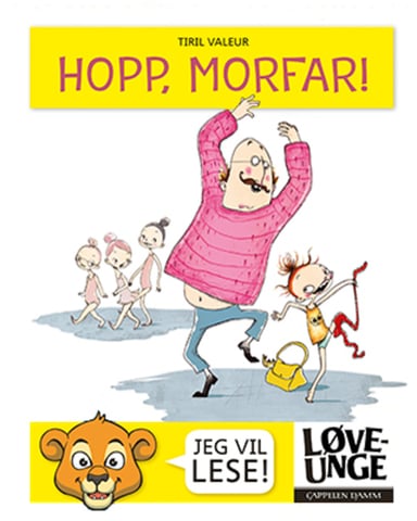 Omslag av "Hopp, morfar!"