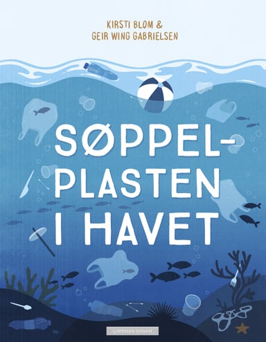 Omslag av "Søppelplasten i havet"