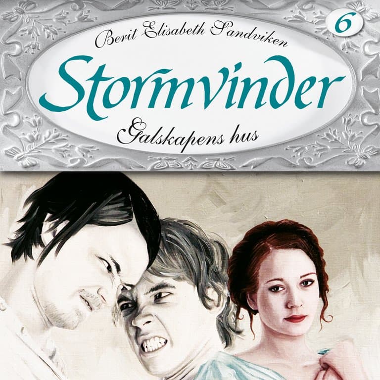 Omslag Galskapens hus av Berit Elisabeth Sandviken (Lydbok)