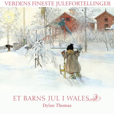 Omslag av "Et barns jul i Wales"
