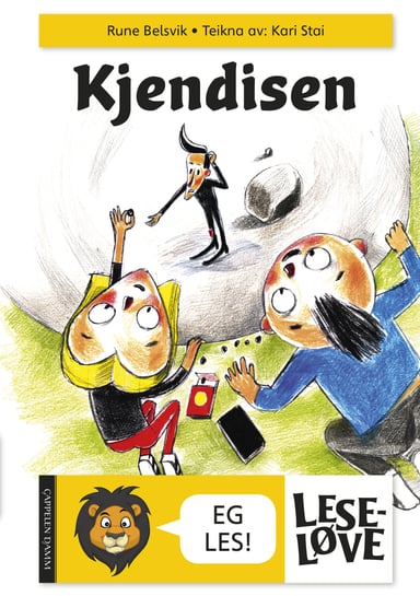Omslag av "Leseløve - Kjendisen"
