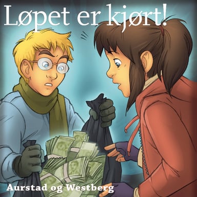 Omslag av "Løpet er kjørt!"