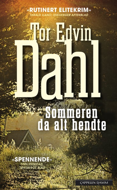 Omslag av "Sommeren da alt hendte"