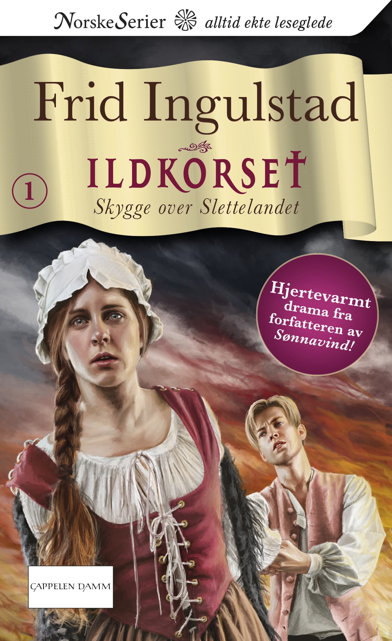 Omslag Skygge over Slettelandet av Frid Ingulstad (Heftet)