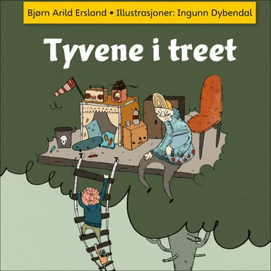 Omslag av "Tyvene i treet"