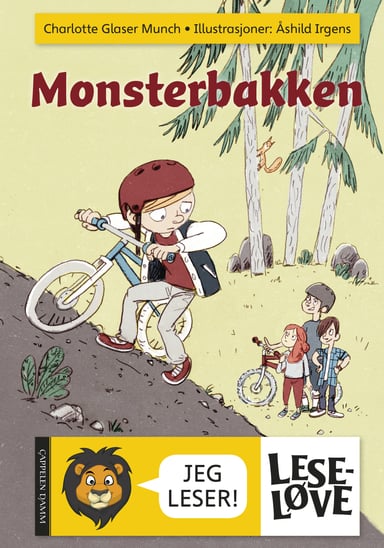 Omslag av "Leseløve - Monsterbakken"