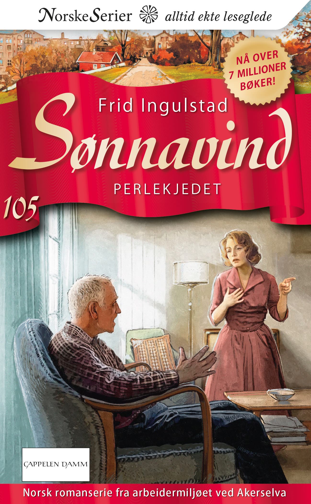 Omslag Perlekjedet av Frid Ingulstad (Ebok)