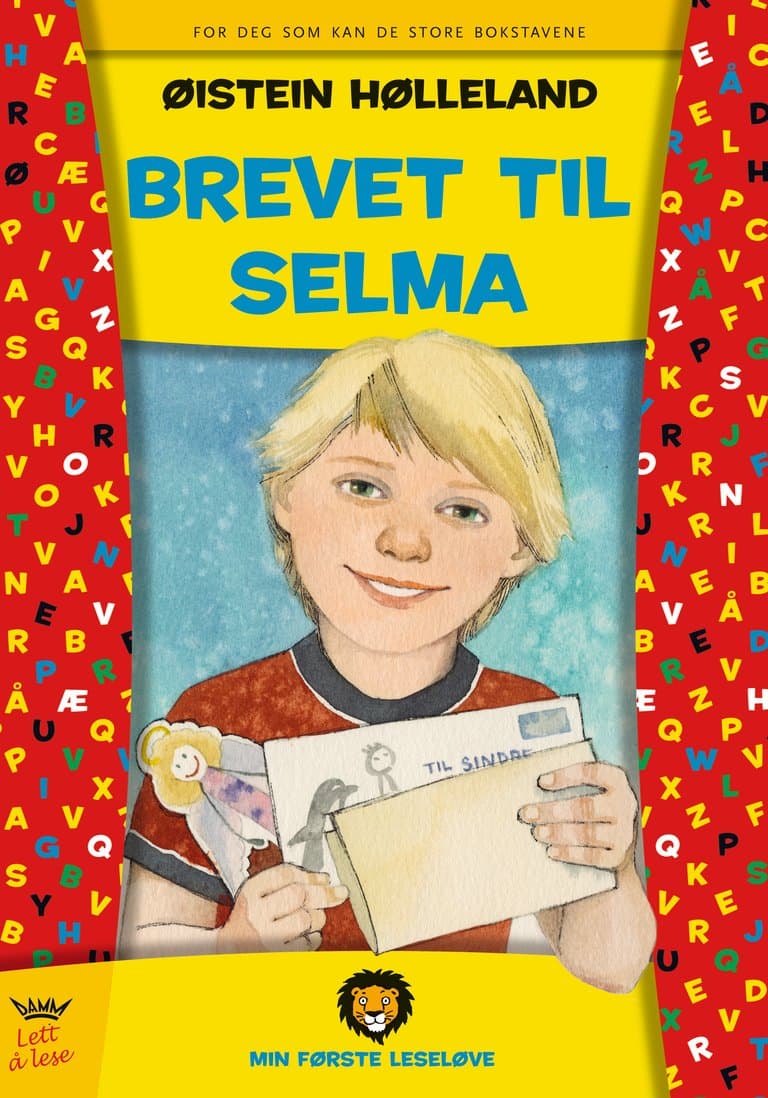 Omslag Min første leseløve - Brevet til Selma av Øistein Hølleland (Innbundet)