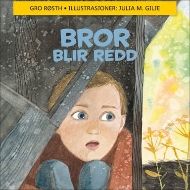 Omslag av "Bror blir redd"