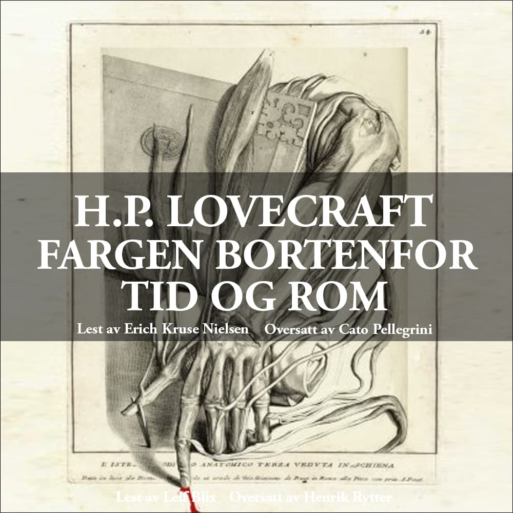 Omslag Fargen bortenfor tid og rom av Howard Phillips Lovecraft (Lydbok)