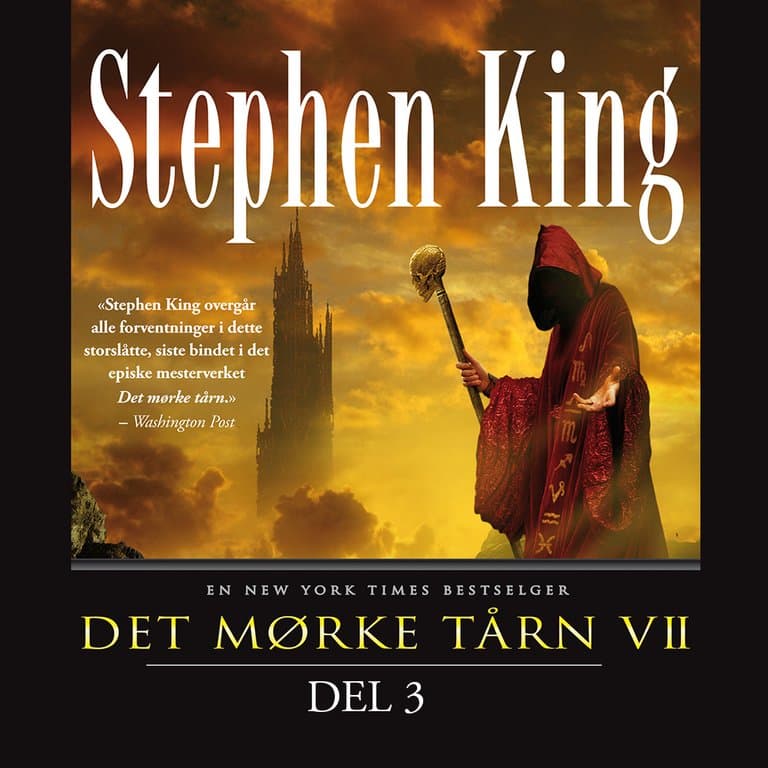 Omslag Det mørke tårn 7 - Del 3: I denne disen av grønt og gyllengult Ves-Ka Gan av Stephen King (Lydbok)