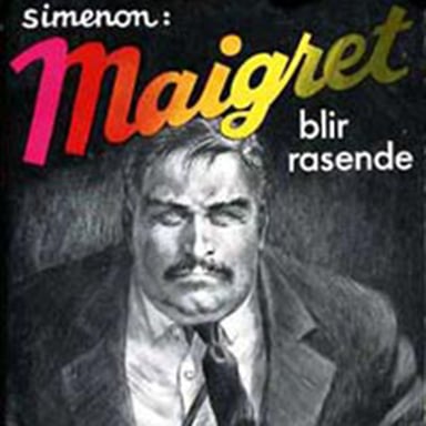 Omslag av "Maigret blir rasende"