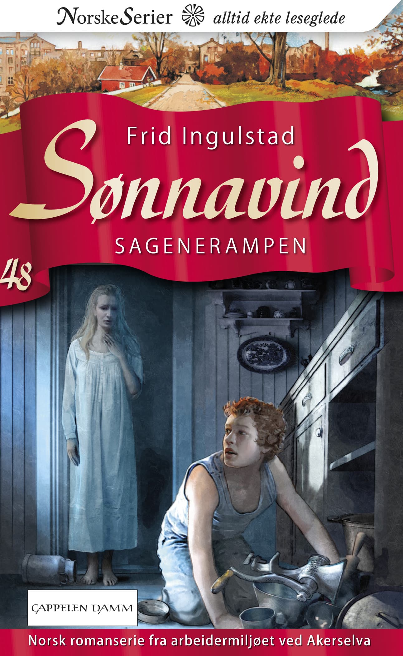 Omslag Sagenerampen av Frid Ingulstad (Heftet)
