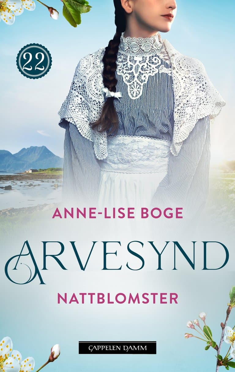 Omslag Nattblomster av Anne-Lise Boge (Ebok)