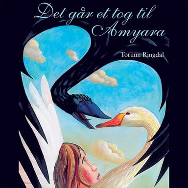 Omslag av "Det går et tog til Amyara"